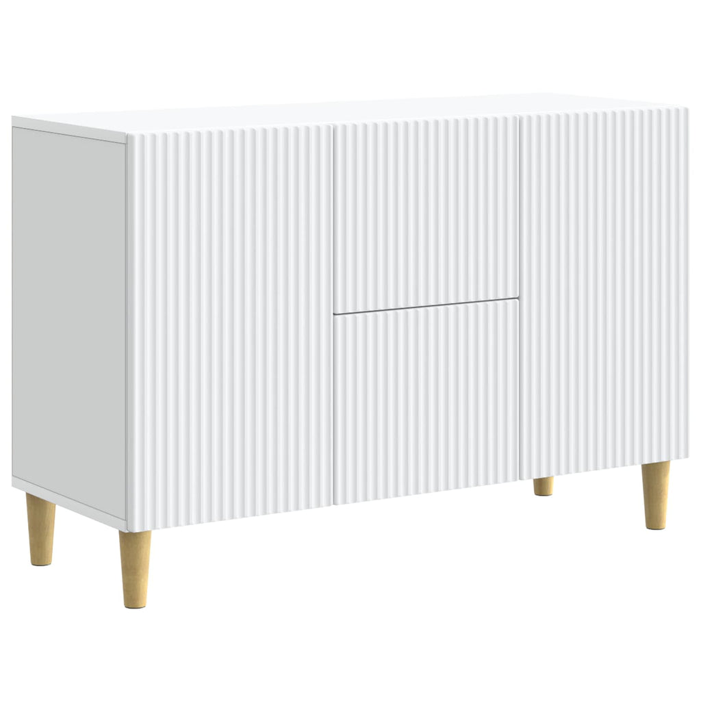 vidaXL Bufet Biały 89 x 34,5 x 60 cm Drewno inżynieryjne
