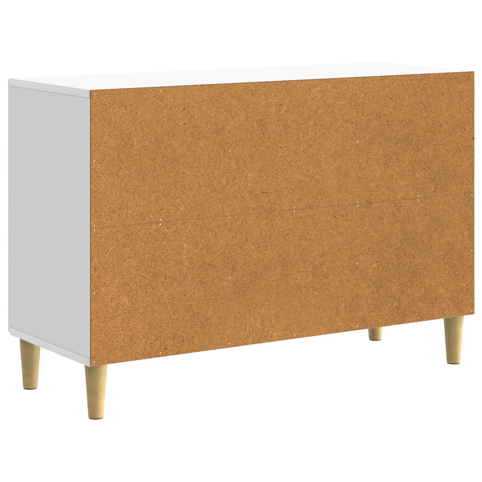 vidaXL Bufet Biały 89 x 34,5 x 60 cm Drewno inżynieryjne