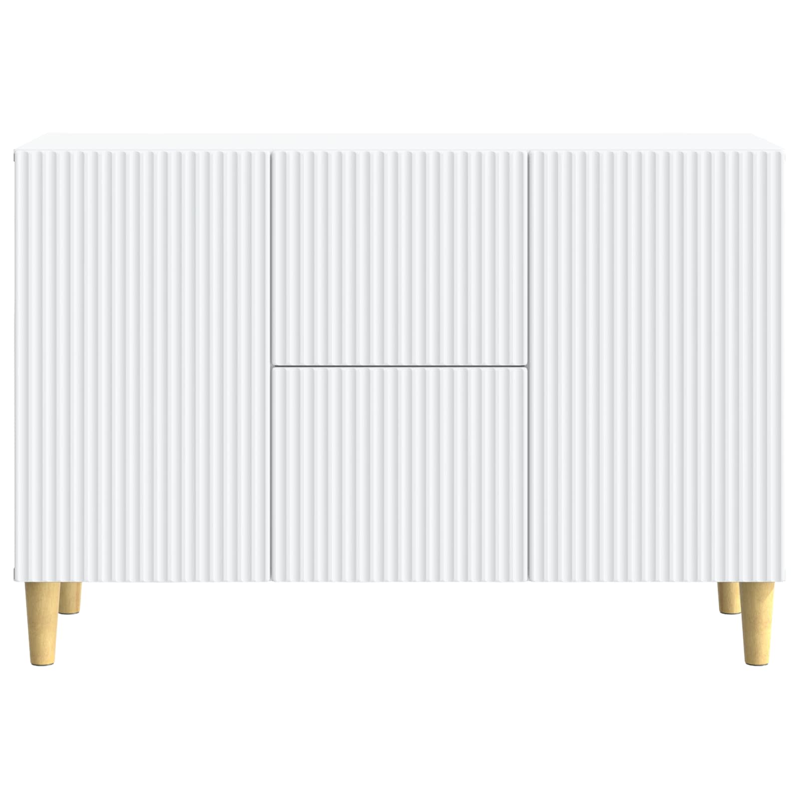 vidaXL Bufet Biały 89 x 34,5 x 60 cm Drewno inżynieryjne