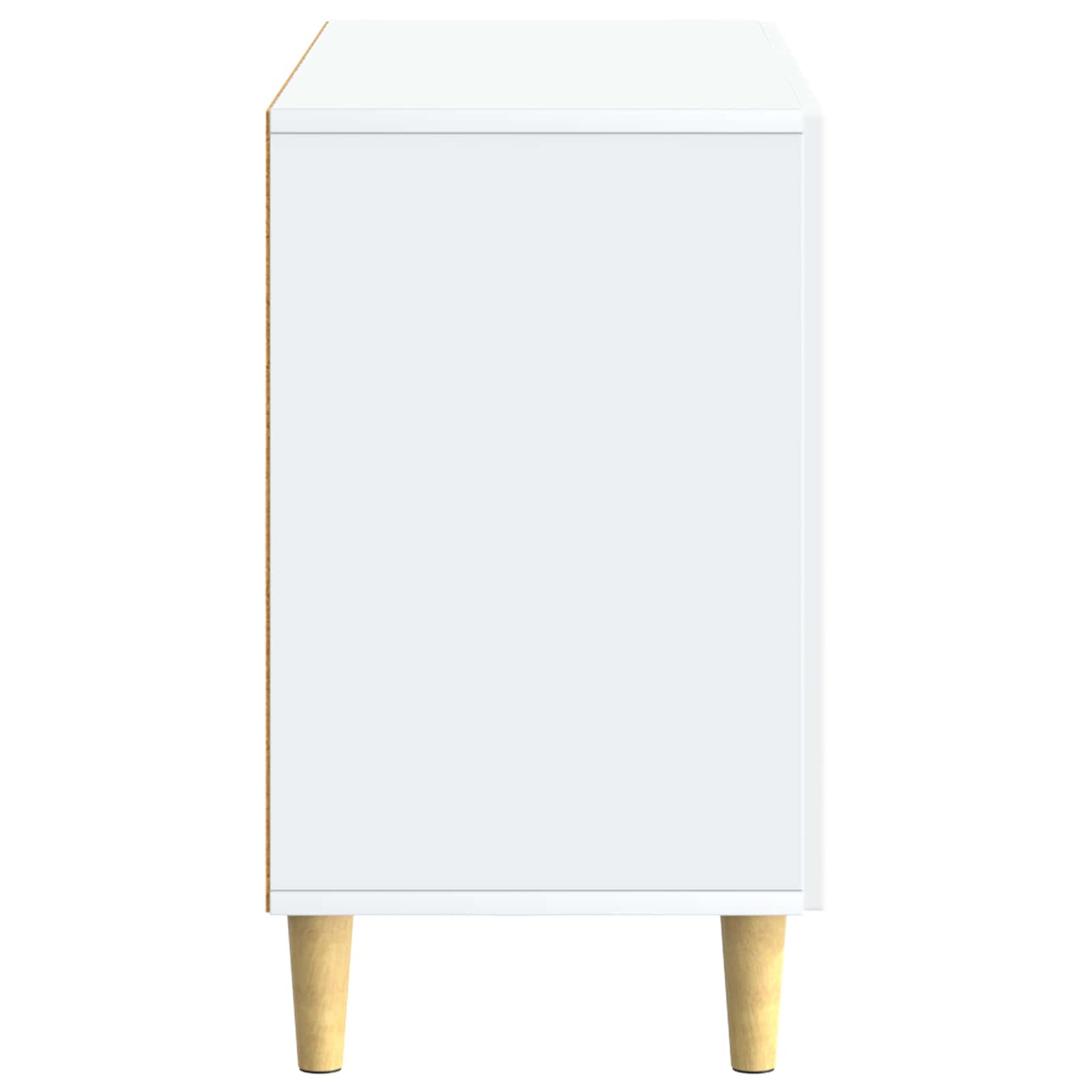 vidaXL Bufet Biały 89 x 34,5 x 60 cm Drewno inżynieryjne