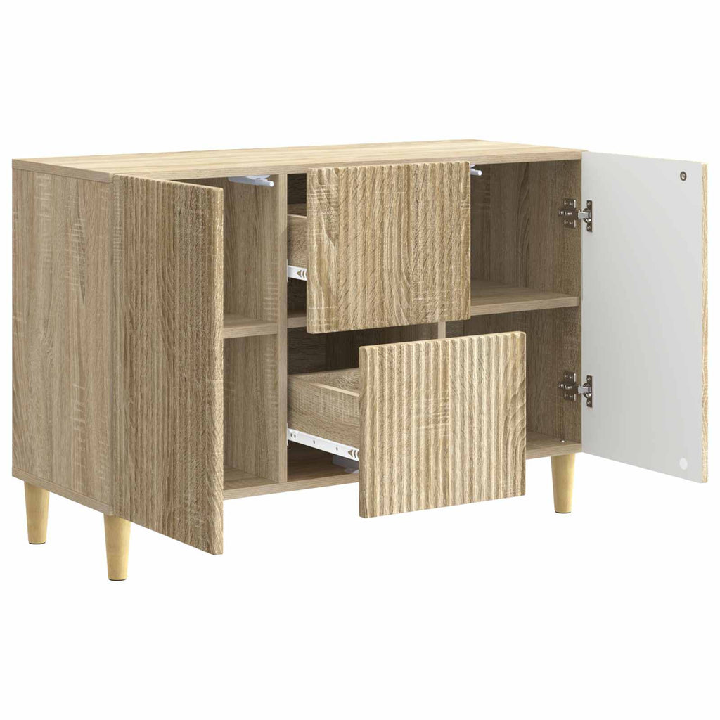 vidaXL Bufet dąb Sonoma 89 x 34,5 x 60 cm Drewno inżynieryjne