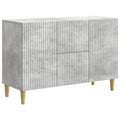 vidaXL Bufet Betonowy szary 89 x 34,5 x 60 cm Drewno inżynieryjne