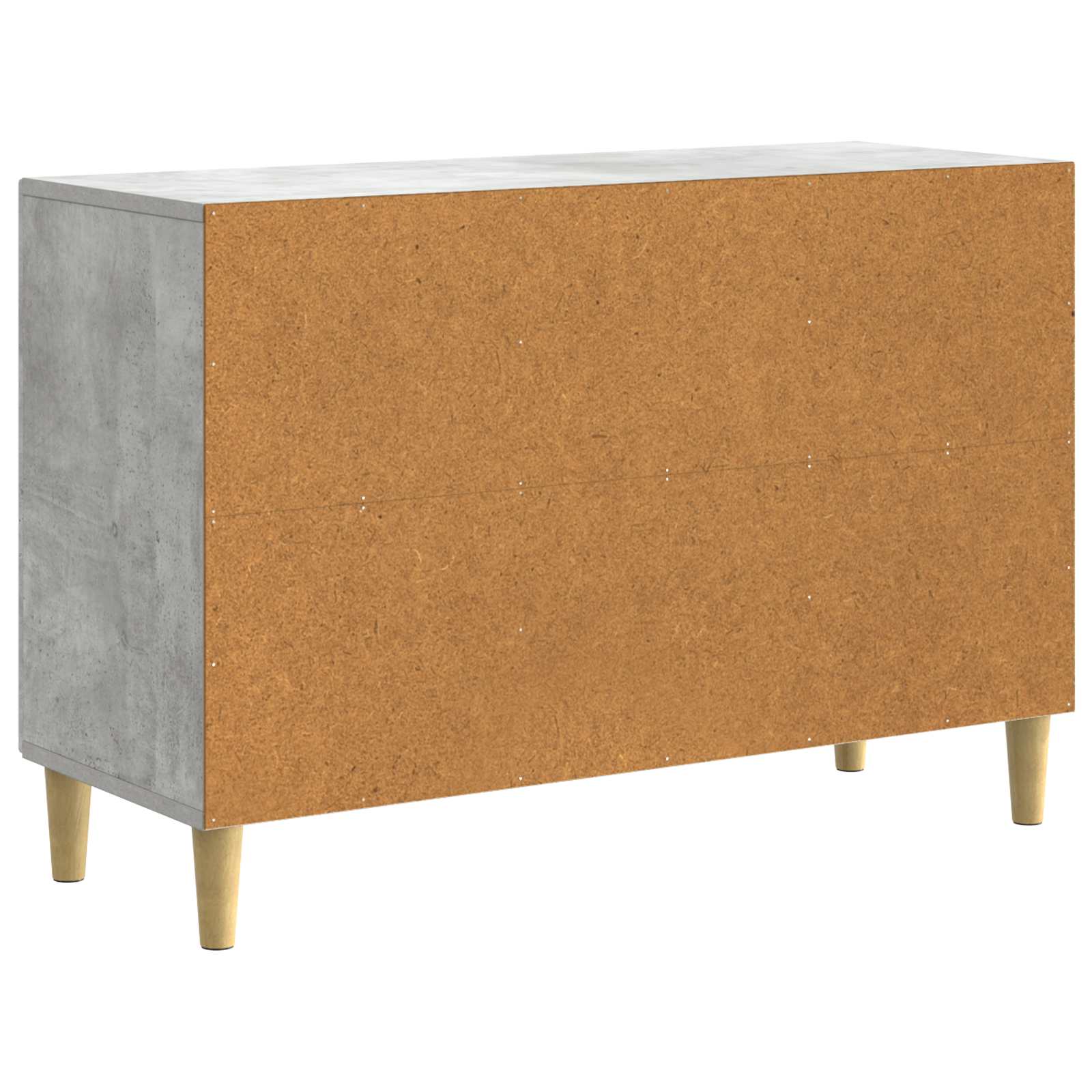 vidaXL Bufet Betonowy szary 89 x 34,5 x 60 cm Drewno inżynieryjne