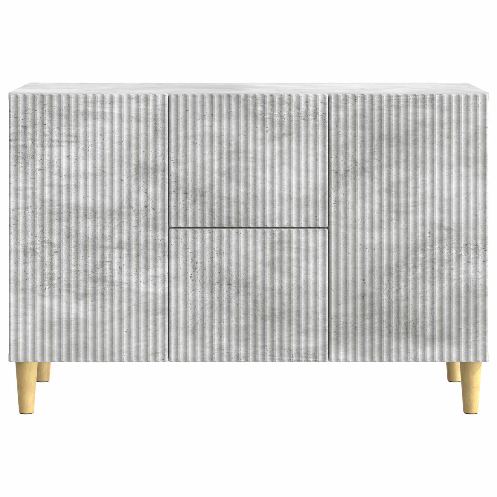 vidaXL Bufet Betonowy szary 89 x 34,5 x 60 cm Drewno inżynieryjne