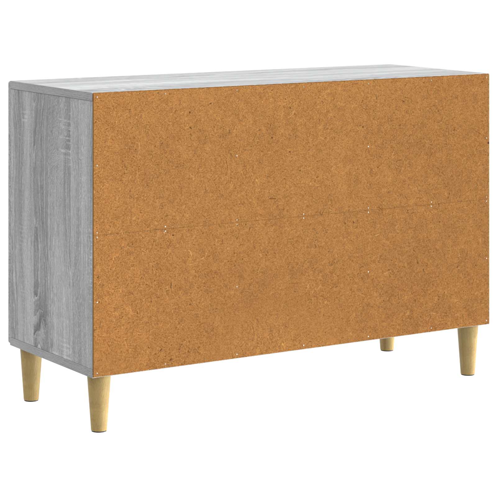 vidaXL Bufet Szary Sonoma 89 x 34,5 x 60 cm Drewno inżynieryjne
