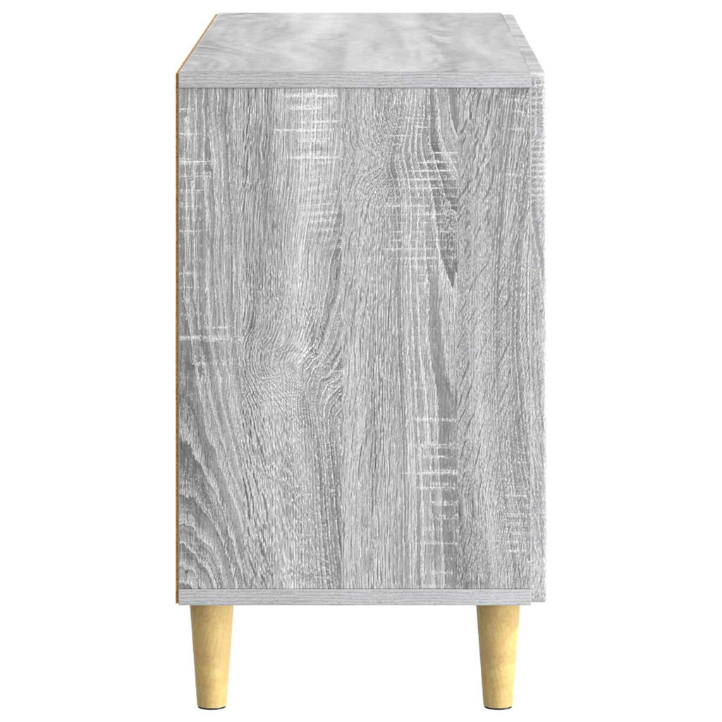 vidaXL Bufet Szary Sonoma 89 x 34,5 x 60 cm Drewno inżynieryjne