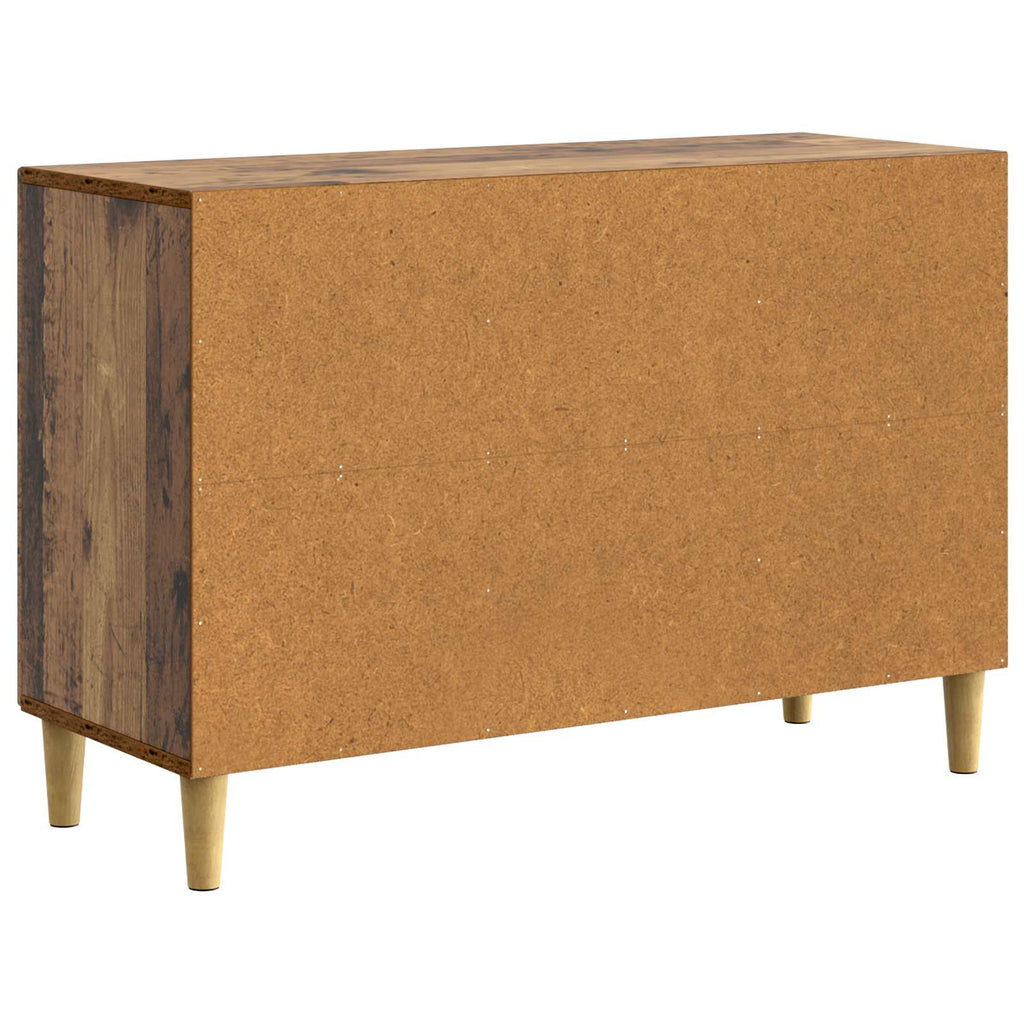 vidaXL Bufet Stare drewno 89 x 34,5 x 60 cm Drewno inżynieryjne
