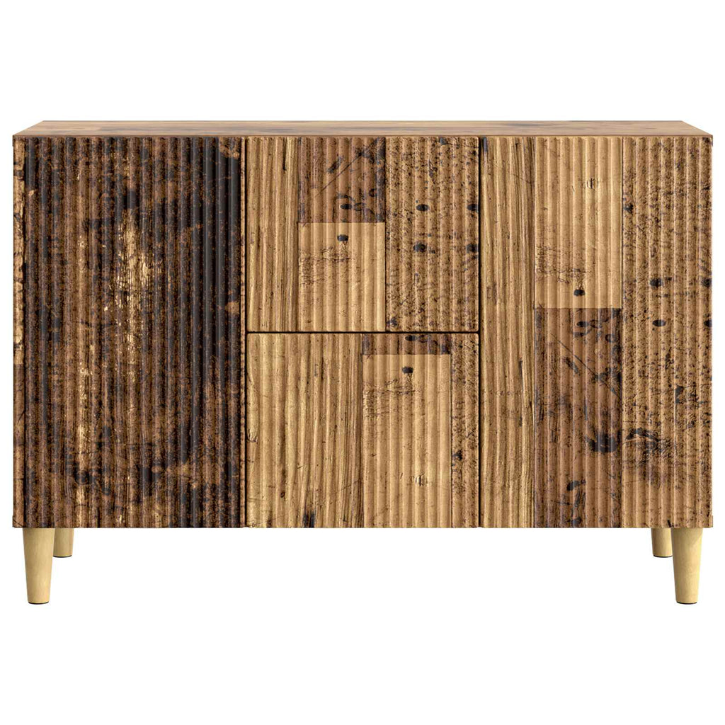 vidaXL Bufet Stare drewno 89 x 34,5 x 60 cm Drewno inżynieryjne