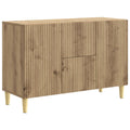 vidaXL Bufet Dąb artisan 89 x 34,5 x 60 cm Drewno inżynieryjne