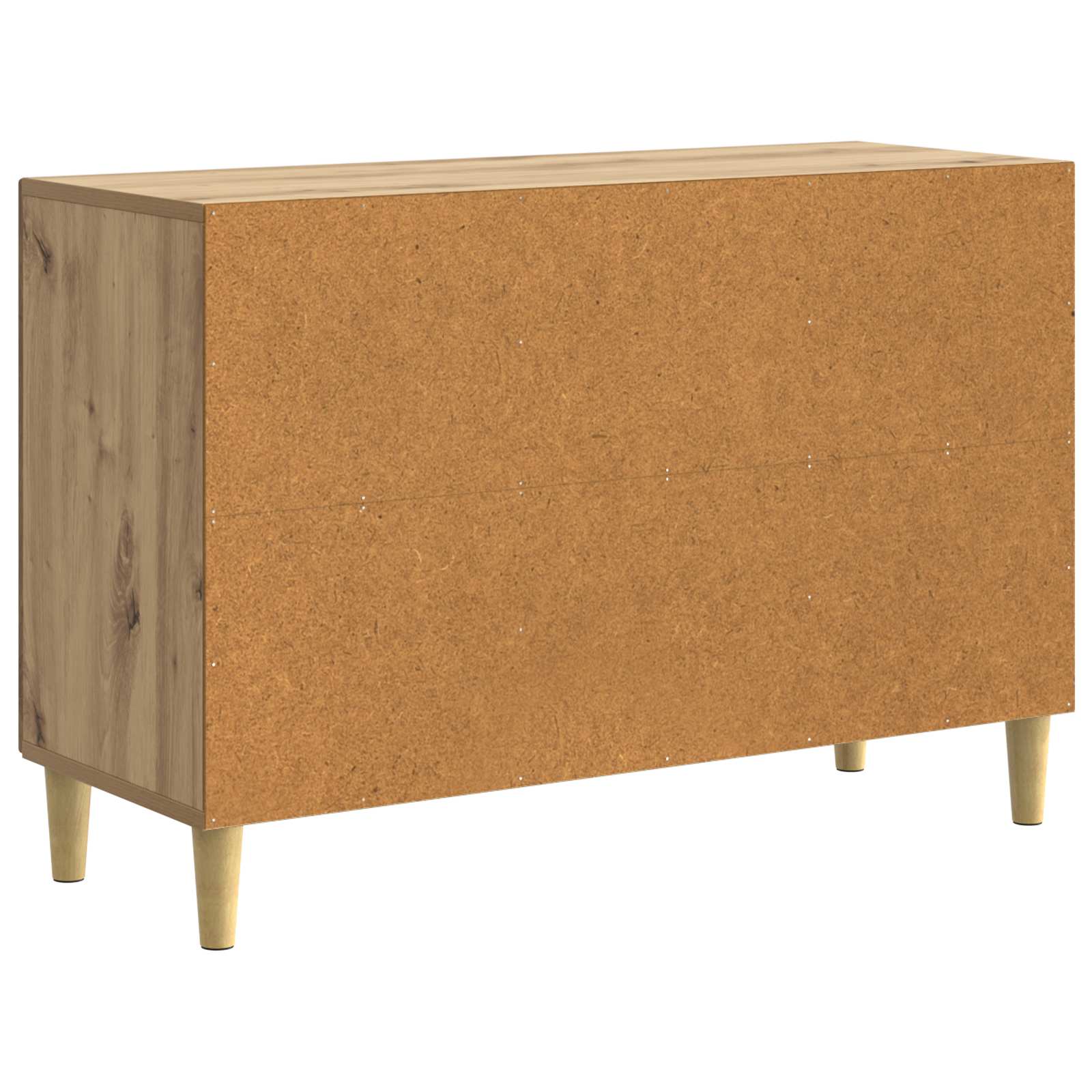 vidaXL Bufet Dąb artisan 89 x 34,5 x 60 cm Drewno inżynieryjne