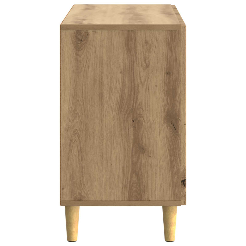 vidaXL Bufet Dąb artisan 89 x 34,5 x 60 cm Drewno inżynieryjne