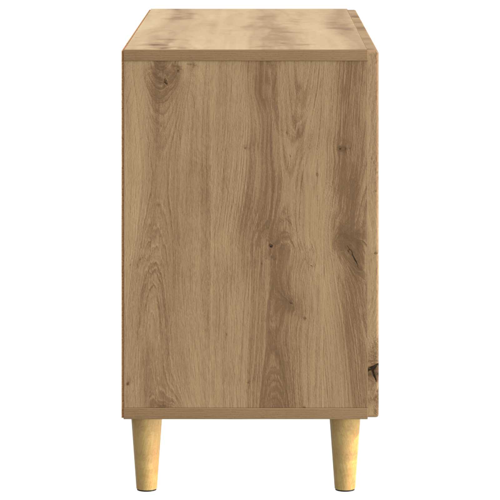 vidaXL Bufet Dąb artisan 89 x 34,5 x 60 cm Drewno inżynieryjne