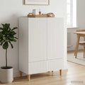 vidaXL Bufet Biały 66 x 34,5 x 95 cm Drewno inżynieryjne