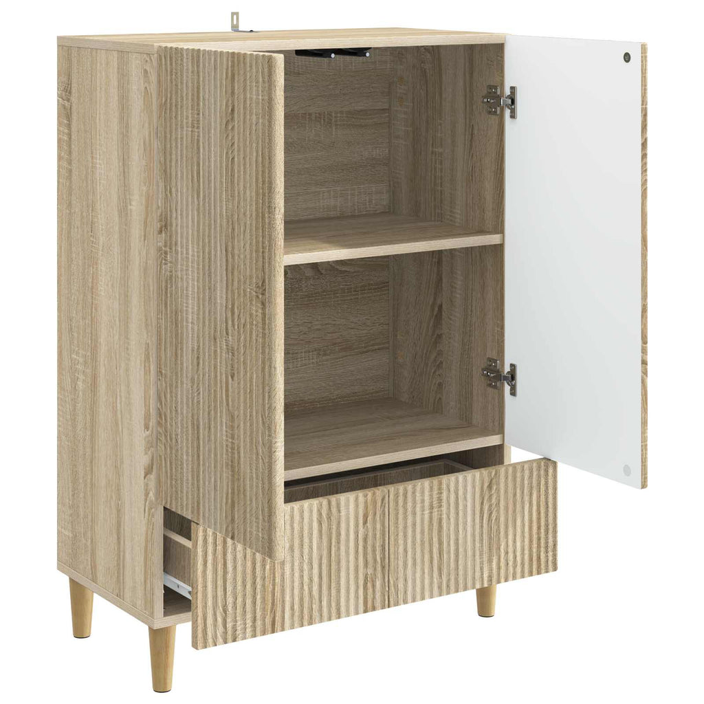 vidaXL Bufet dąb Sonoma 66 x 34,5 x 95 cm Drewno inżynieryjne