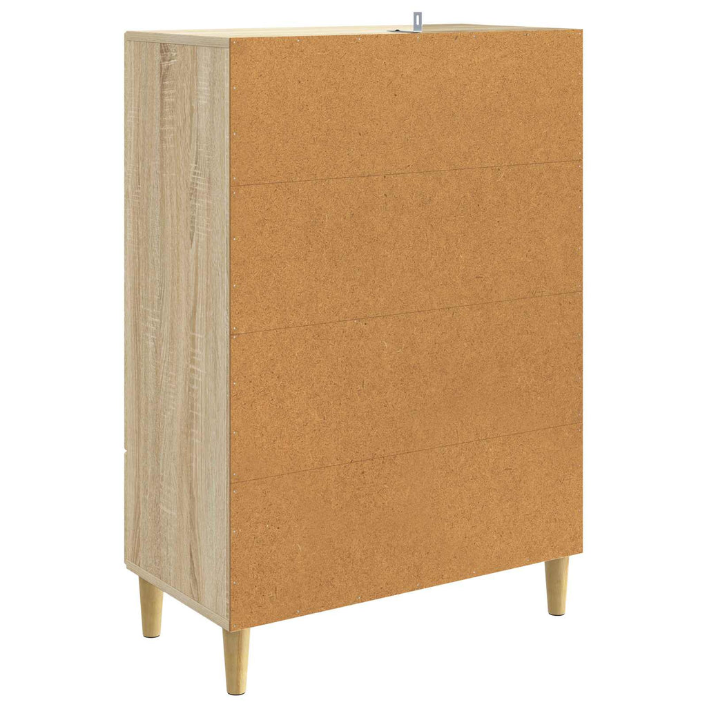 vidaXL Bufet dąb Sonoma 66 x 34,5 x 95 cm Drewno inżynieryjne