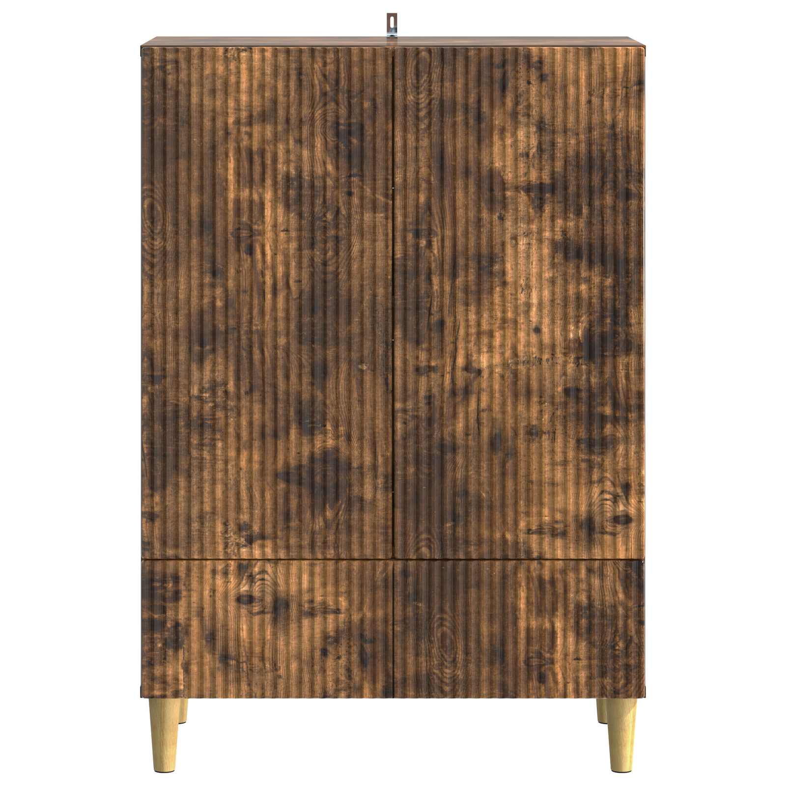 vidaXL Bufet Dąb wędzony 66 x 34,5 x 95 cm Drewno inżynieryjne