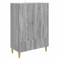 vidaXL Bufet Szary Sonoma 66 x 34,5 x 95 cm Drewno inżynieryjne