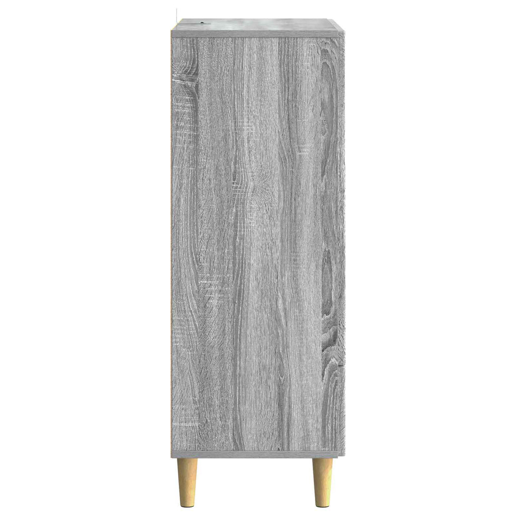 vidaXL Bufet Szary Sonoma 66 x 34,5 x 95 cm Drewno inżynieryjne
