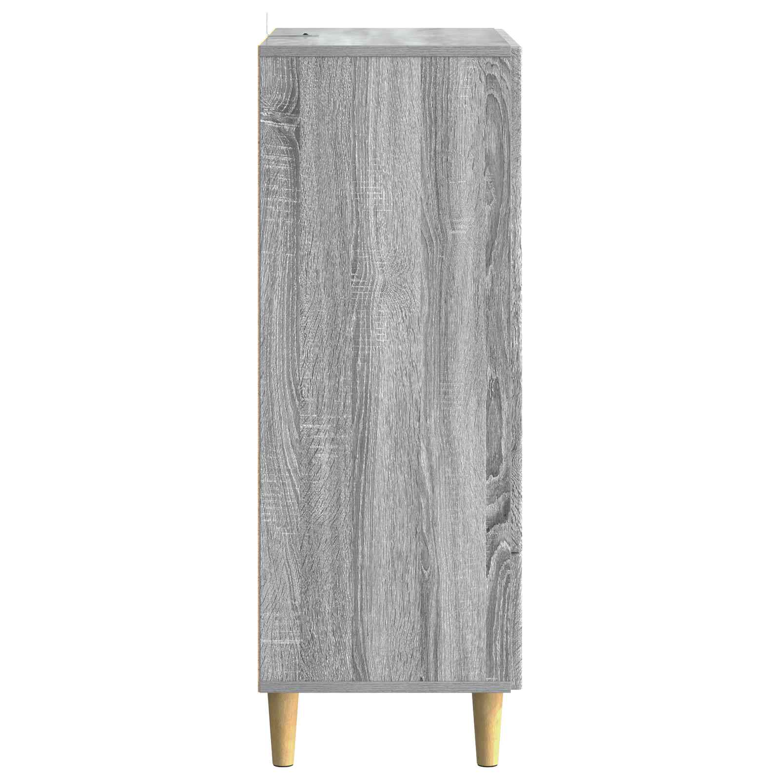 vidaXL Bufet Szary Sonoma 66 x 34,5 x 95 cm Drewno inżynieryjne