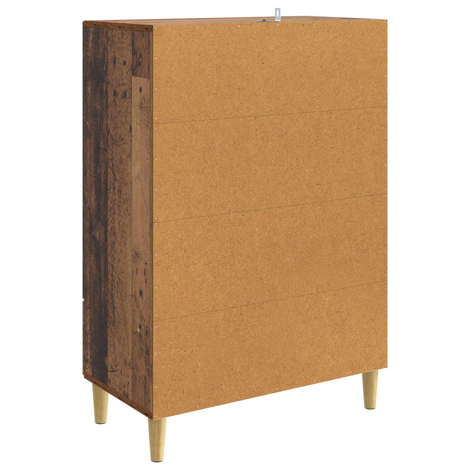 vidaXL Bufet Stare drewno 66 x 34,5 x 95 cm Drewno inżynieryjne