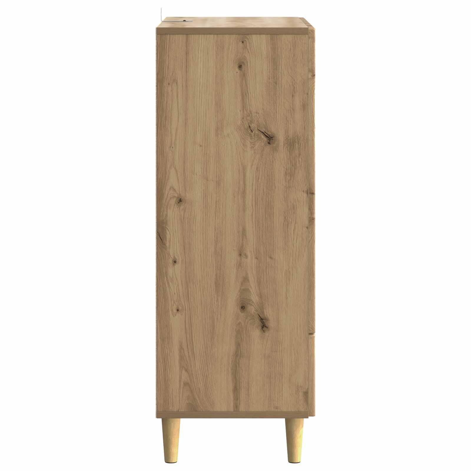 vidaXL Bufet Dąb artisan 66 x 34,5 x 95 cm Drewno inżynieryjne