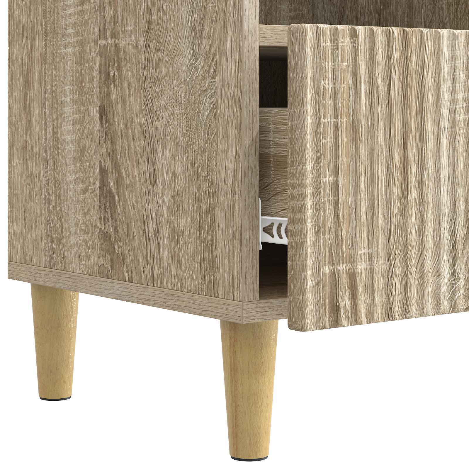 vidaXL Szafka pod telewizor z szufladą dąb Sonoma 102 x 34,5 x 50 cm