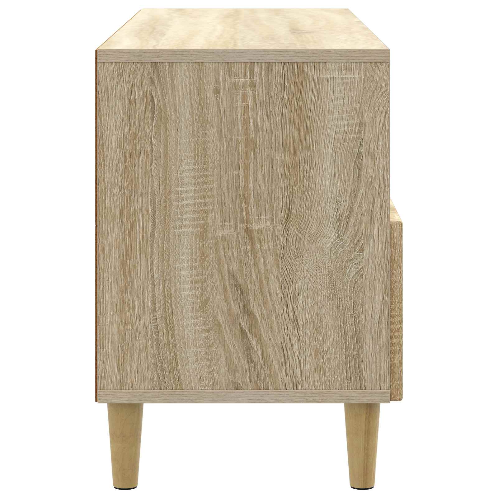 vidaXL Szafka pod telewizor z szufladą dąb Sonoma 102 x 34,5 x 50 cm