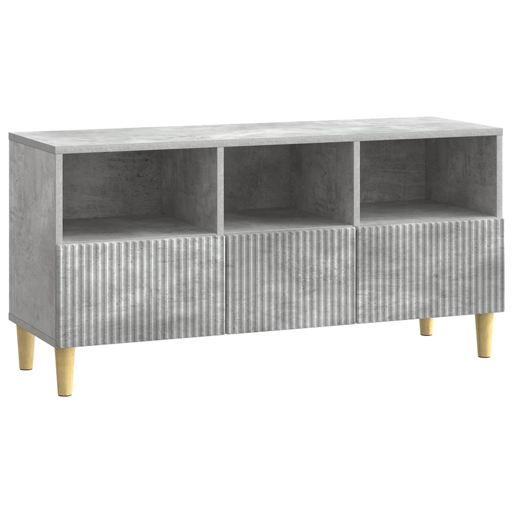 vidaXL Szafka pod telewizor 102 x 34,5 x 50 cm Betonowy szary