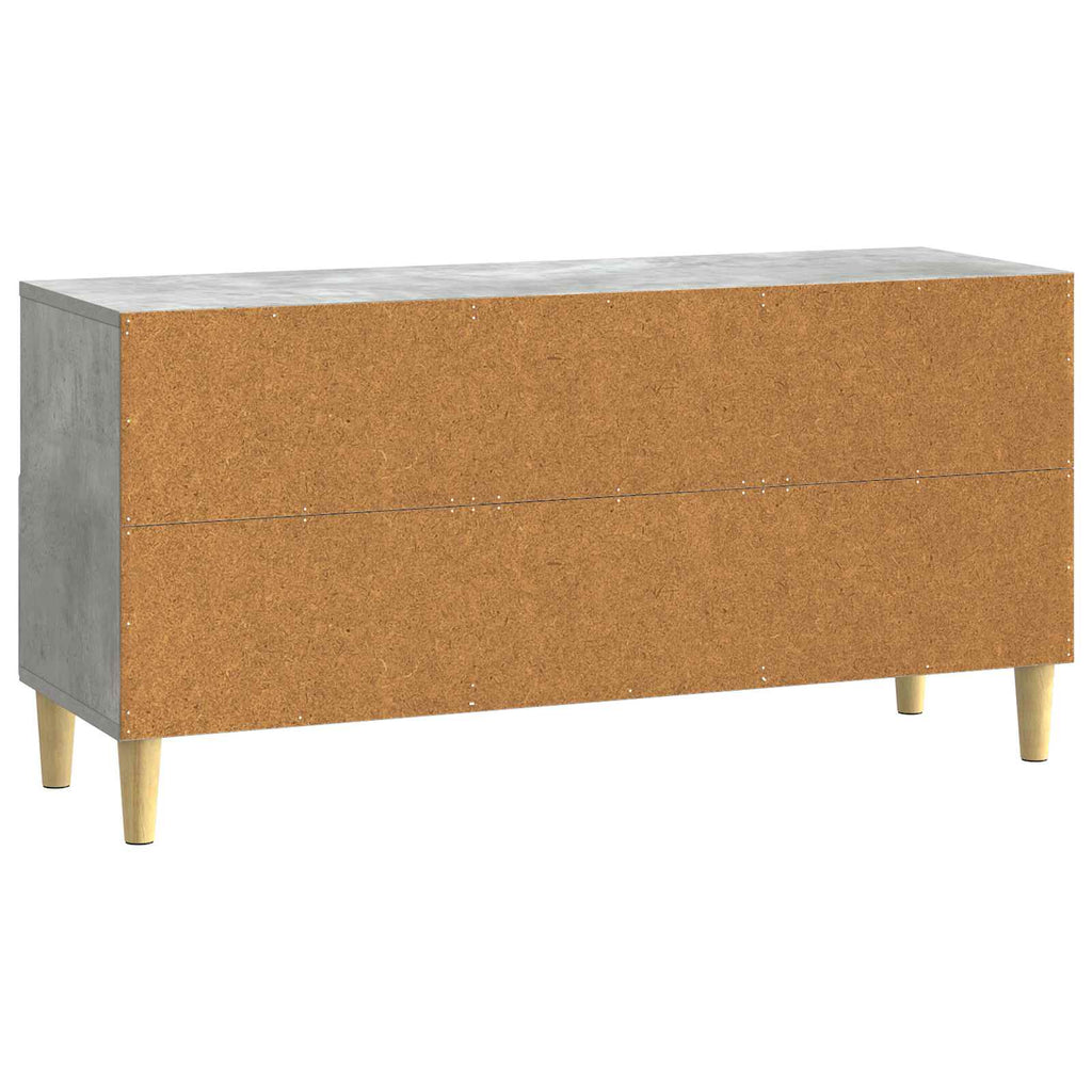 vidaXL Szafka pod telewizor 102 x 34,5 x 50 cm Betonowy szary