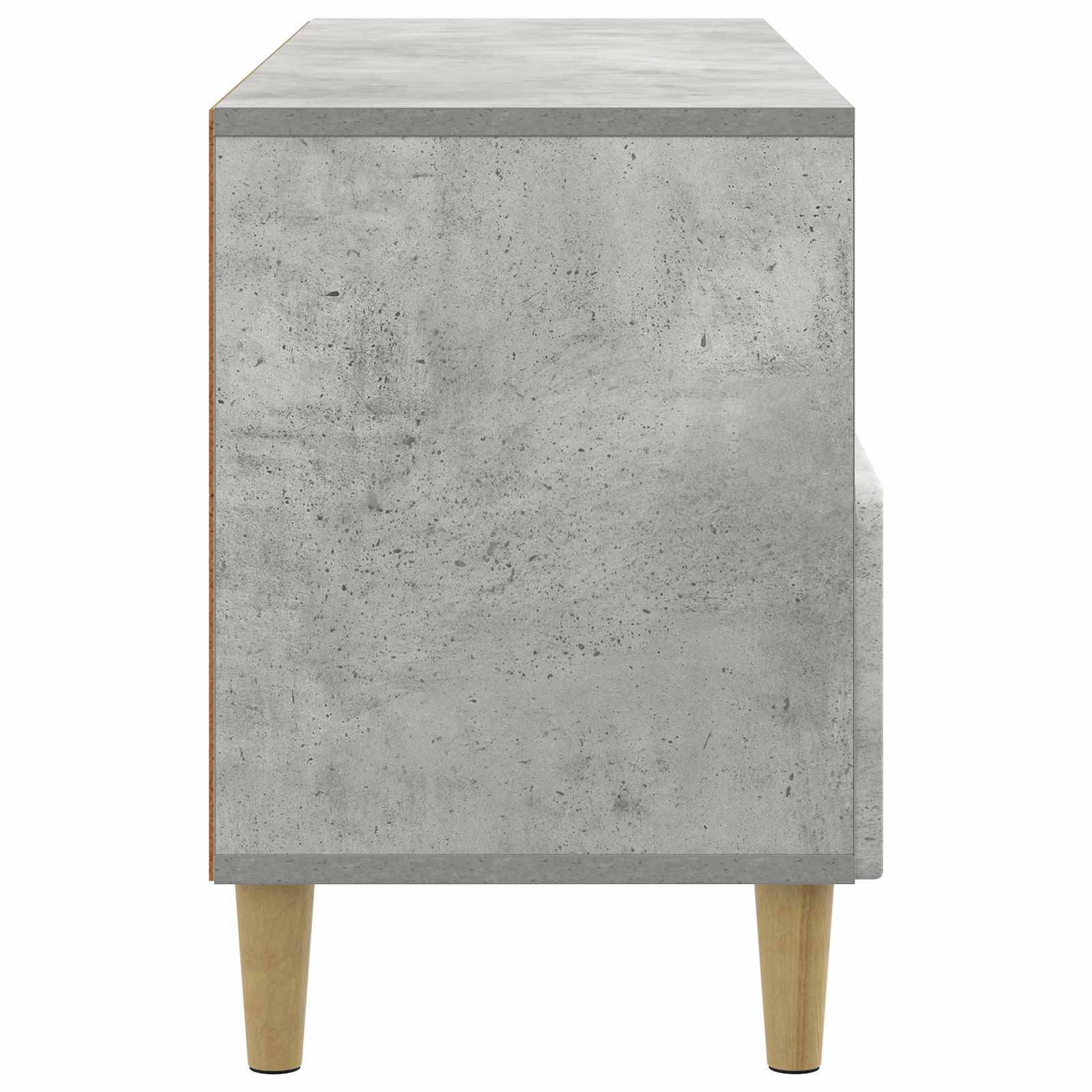 vidaXL Szafka pod telewizor 102 x 34,5 x 50 cm Betonowy szary