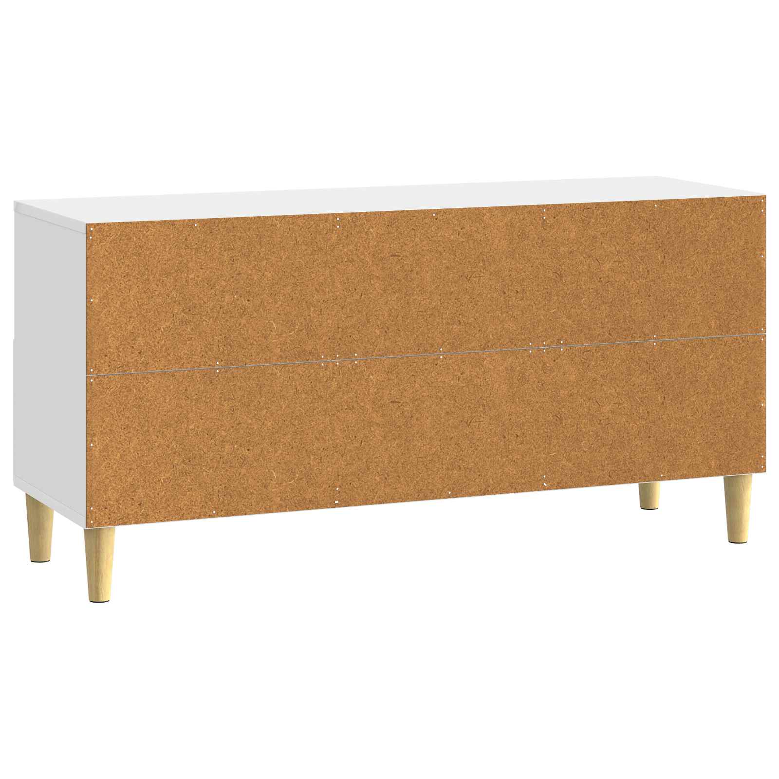 vidaXL Szafka pod telewizor Biały wysoki połysk 102 x 34,5 x 50 cm