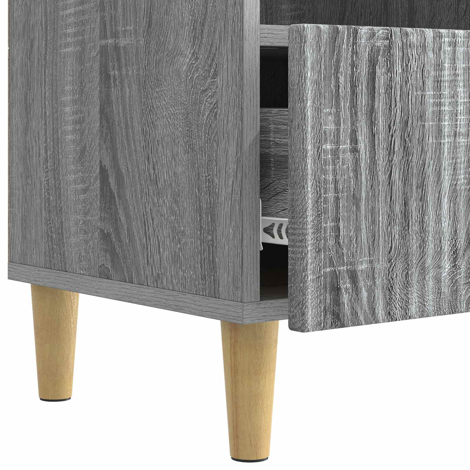 vidaXL Szafka pod telewizor z szufladą Szary Sonoma 102 x 34,5 x 50 cm