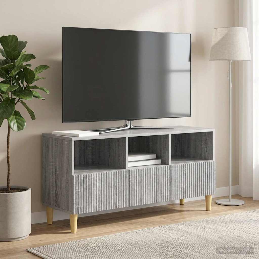 vidaXL Szafka pod telewizor 102 x 34,5 x 50 cm Szary Sonoma