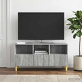 vidaXL Szafka pod telewizor 102 x 34,5 x 50 cm Szary Sonoma