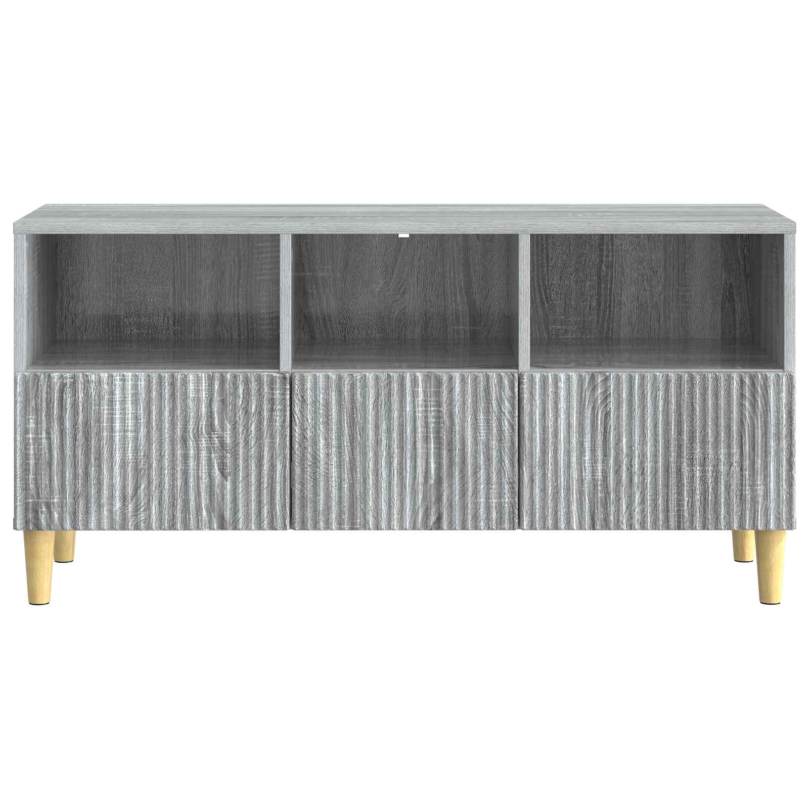 vidaXL Szafka pod telewizor z szufladą Szary Sonoma 102 x 34,5 x 50 cm