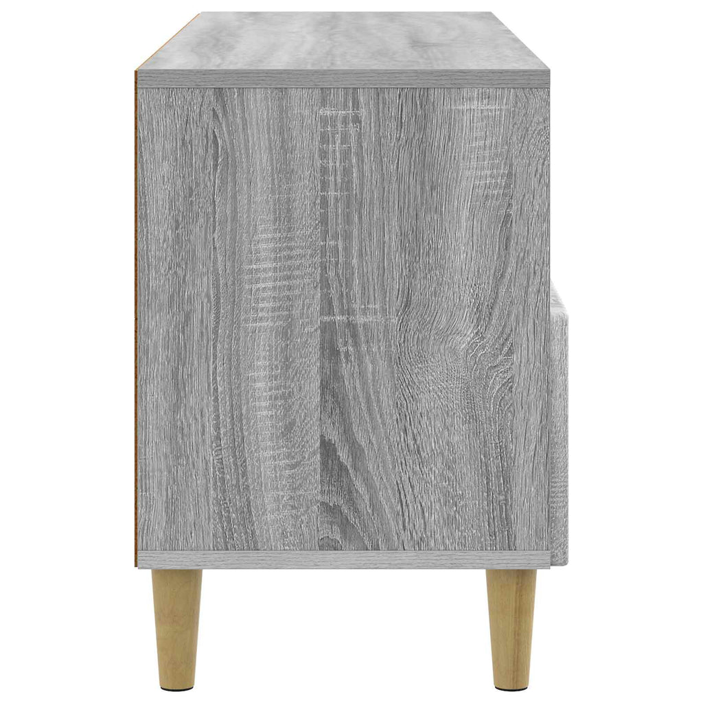 vidaXL Szafka pod telewizor z szufladą Szary Sonoma 102 x 34,5 x 50 cm