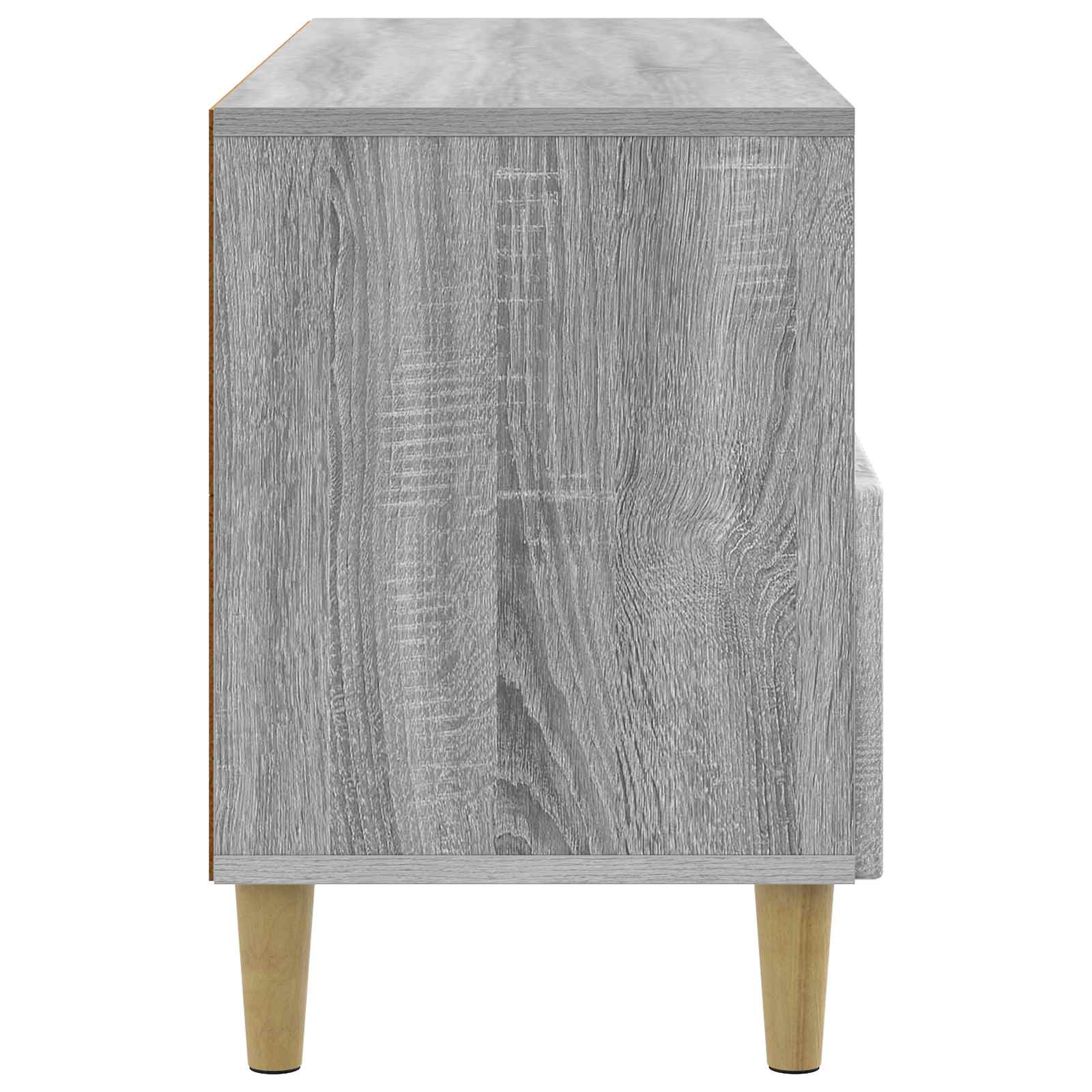 vidaXL Szafka pod telewizor z szufladą Szary Sonoma 102 x 34,5 x 50 cm