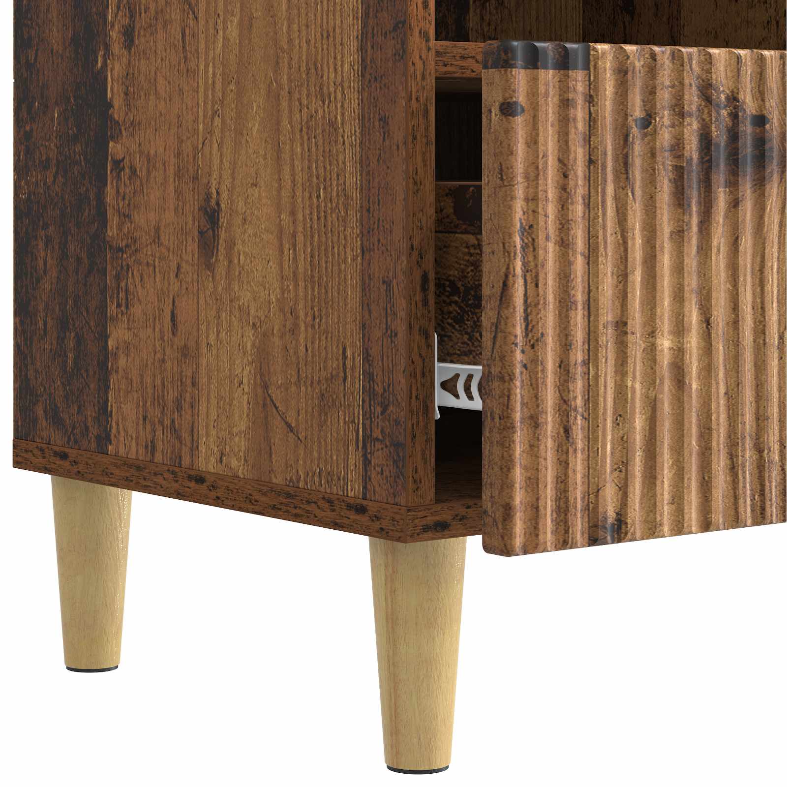 vidaXL Szafka pod telewizor 102 x 34,5 x 50 cm Stare drewno