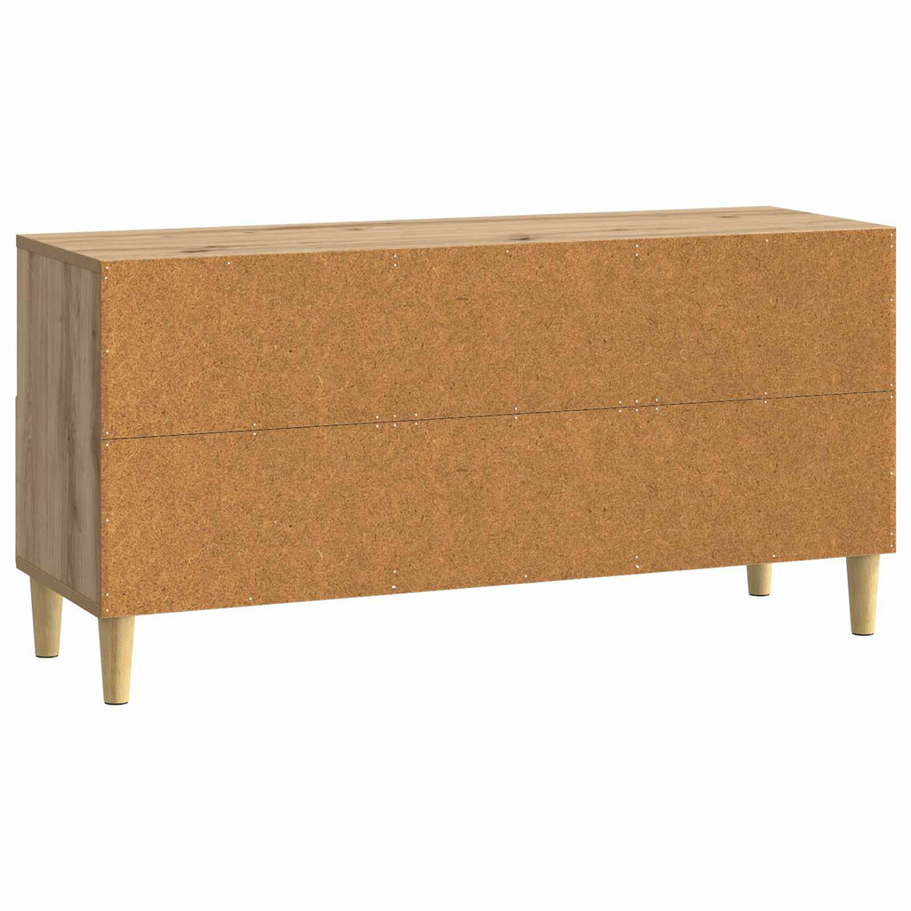 vidaXL Szafka pod telewizor z szufladą Dąb artisan 102 x 34,5 x 50 cm