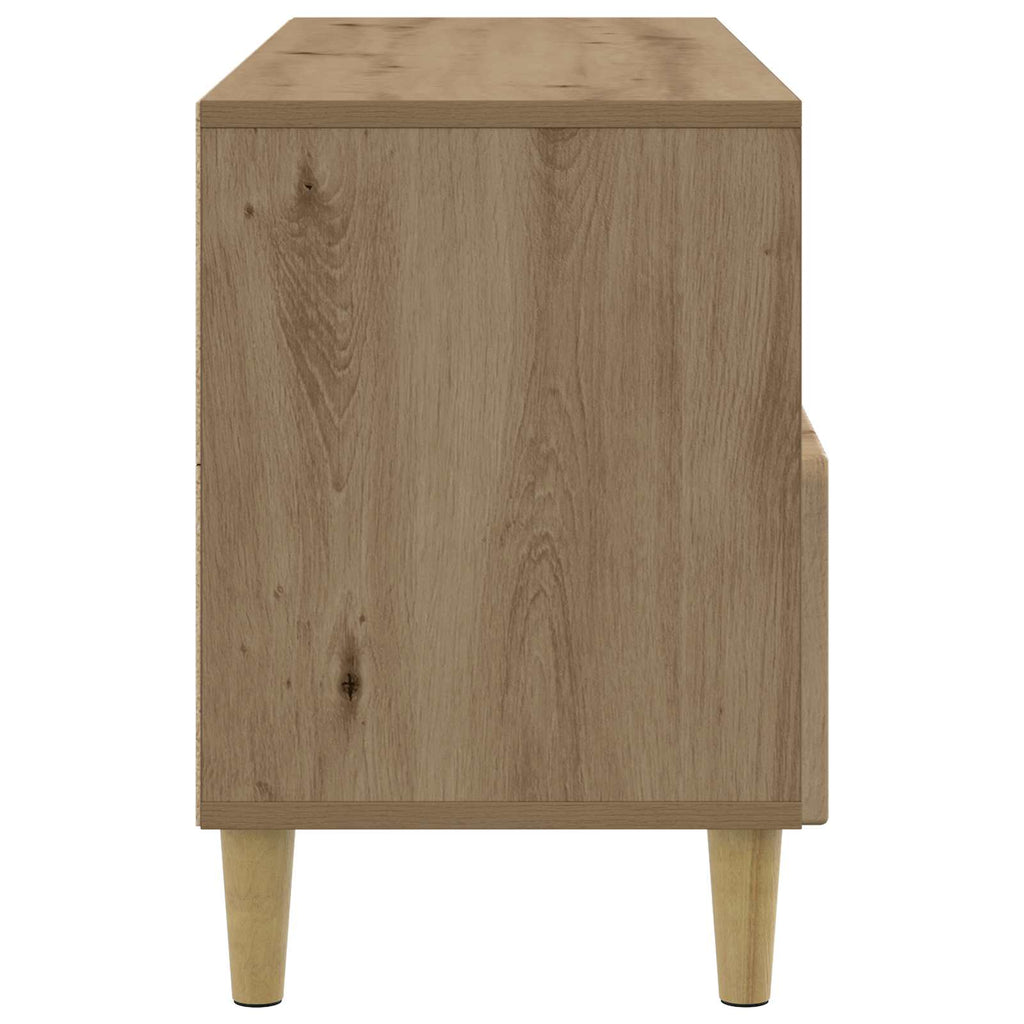 vidaXL Szafka pod telewizor z szufladą Dąb artisan 102 x 34,5 x 50 cm