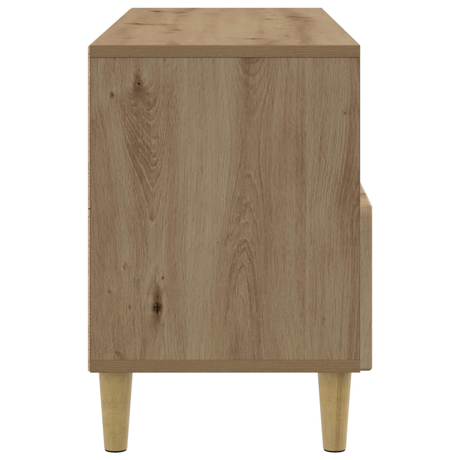 vidaXL Szafka pod telewizor z szufladą Dąb artisan 102 x 34,5 x 50 cm