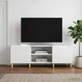vidaXL Szafka pod telewizor Biały 150 x 31 x 50 cm Drewno inżynieryjne