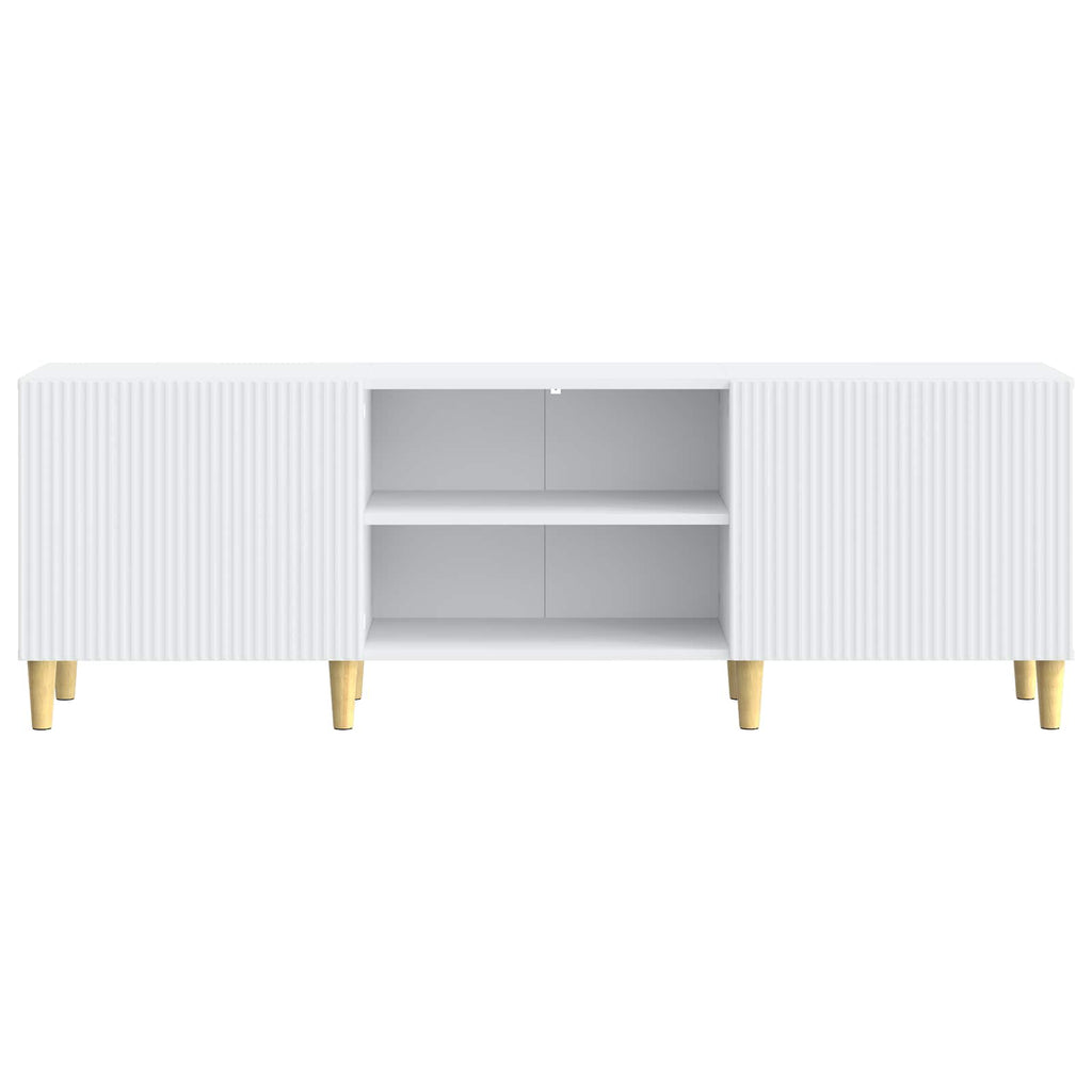 vidaXL Szafka pod telewizor Biały 150 x 31 x 50 cm Drewno inżynieryjne