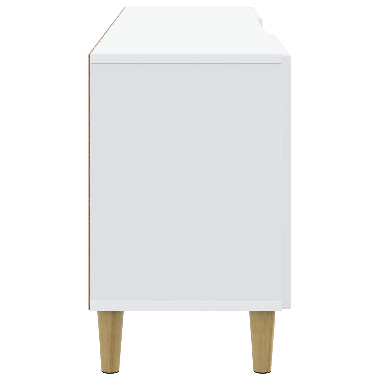 vidaXL Szafka pod telewizor Biały 150 x 31 x 50 cm Drewno inżynieryjne