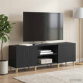 vidaXL Szafka pod telewizor Czarny 150 x 31 x 50 cm