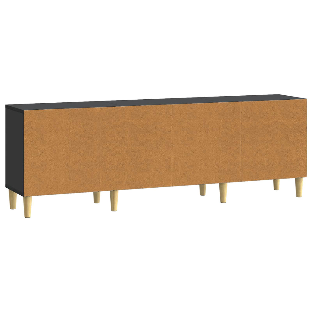 vidaXL Szafka pod telewizor Czarny 150 x 31 x 50 cm