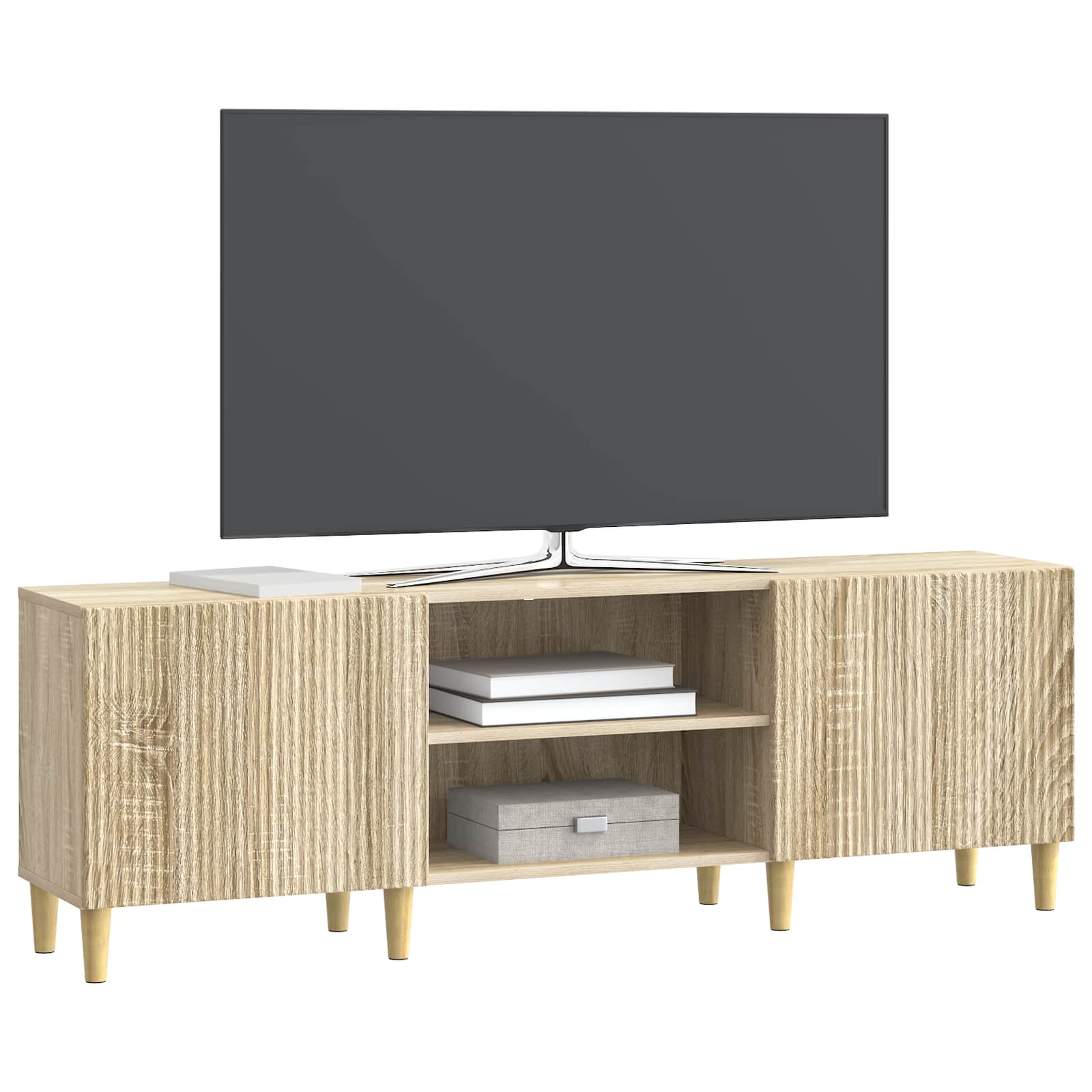 vidaXL Szafka pod telewizor dąb Sonoma 150 x 31 x 50 cm