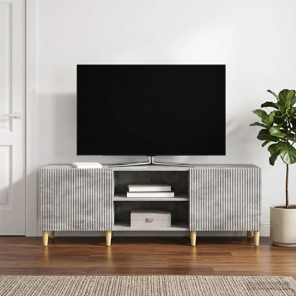 vidaXL Szafka pod telewizor Betonowy szary 150 x 31 x 50 cm