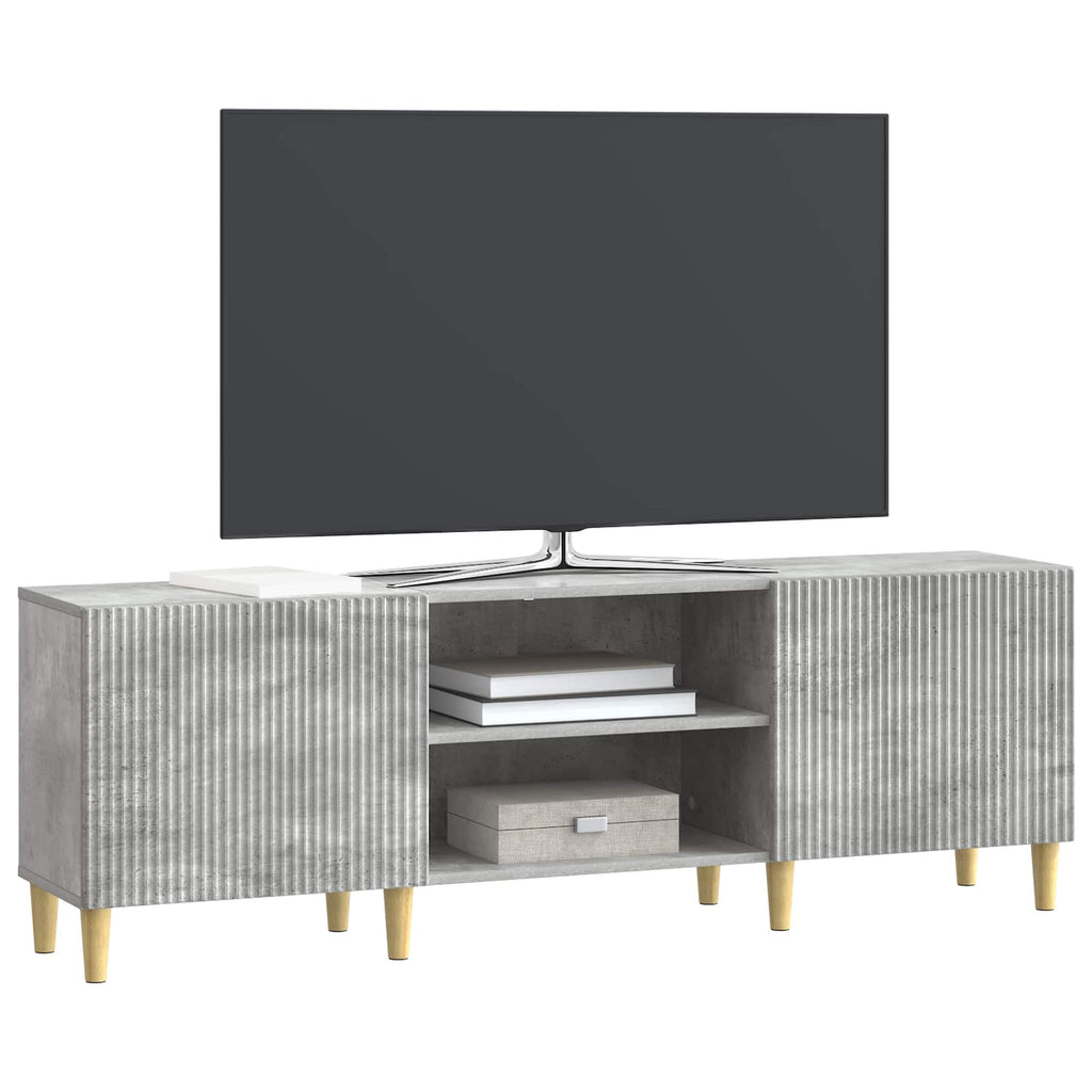 vidaXL Szafka pod telewizor Betonowy szary 150 x 31 x 50 cm