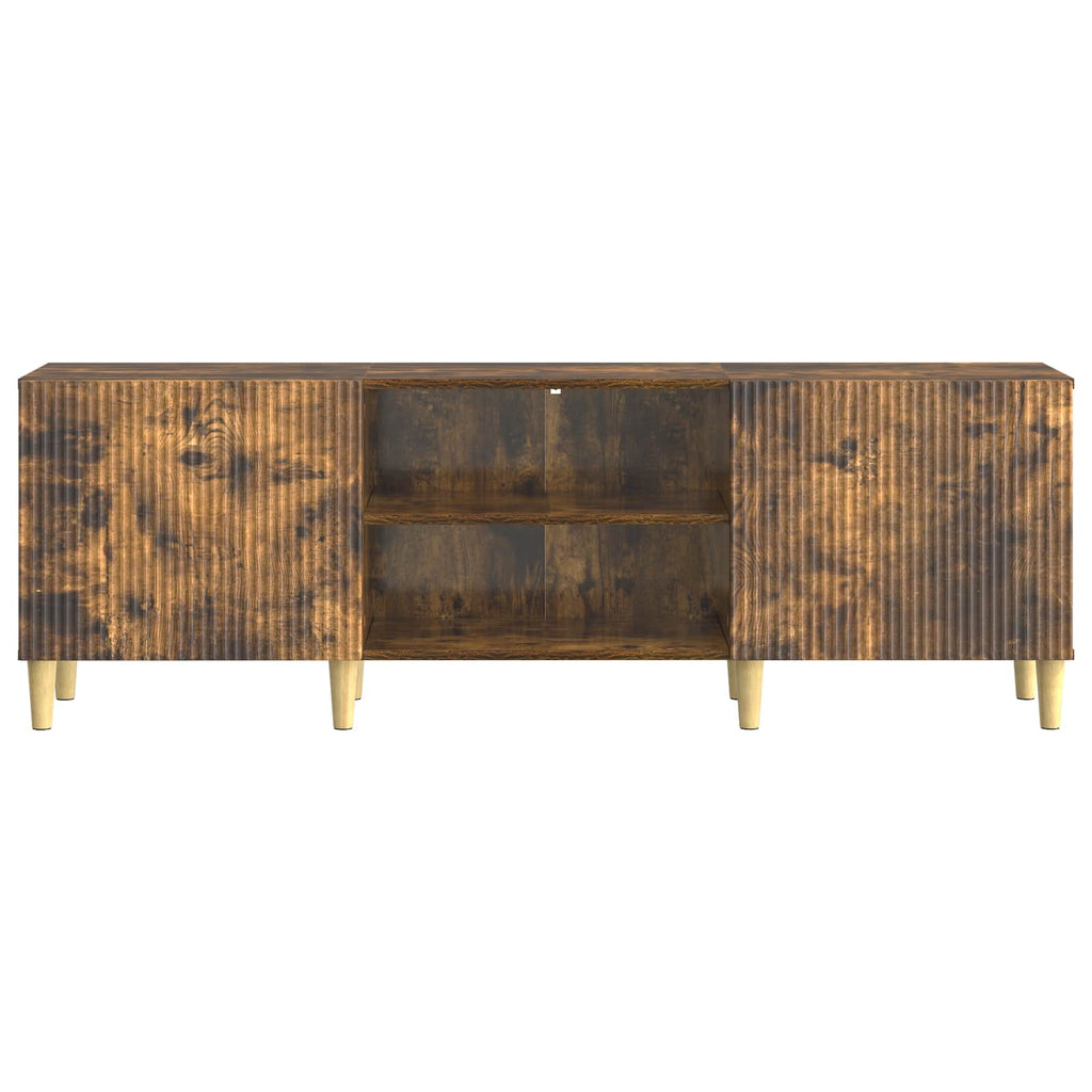 vidaXL Szafka pod telewizor Dąb wędzony 150 x 31 x 50 cm